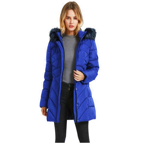 BINACL Women's Winter Warm Thicken Long Outwear Pockets Coat Parka Jacket XS-3XL