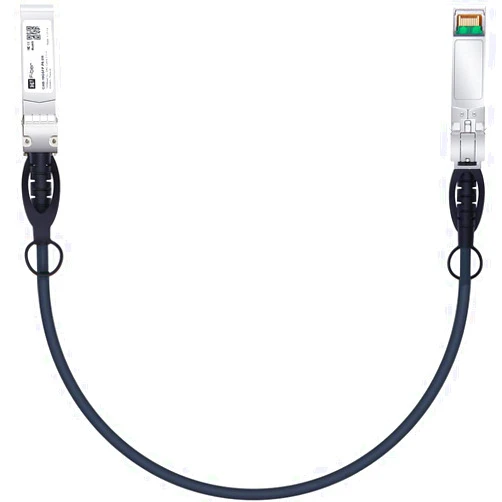H!Fiber.com H!Fiber SFP+ Cable, 10G SFP+ DAC, 0.25M(0.82ft), Passive Direct Attach Copper Twinax Cable for Cisco SFP-H10GB-CU0.25M, Ubiquiti UniFi UC-DAC-SFP+, Meraki, Mikrotik, Intel, Fortinet, Netgear, 0.25m-7m