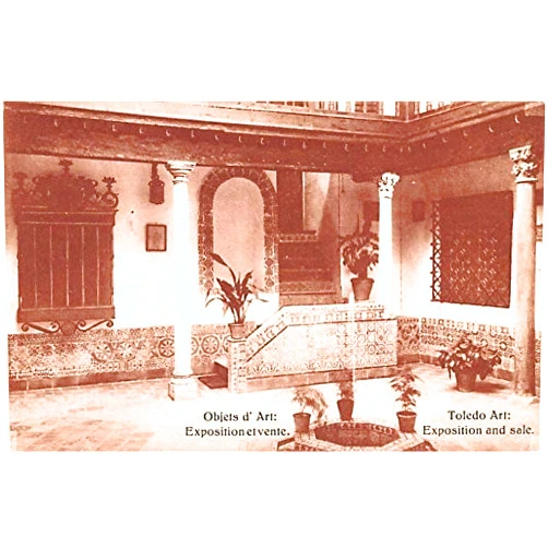 Exposition and Sale Toldeo Spain Postcard