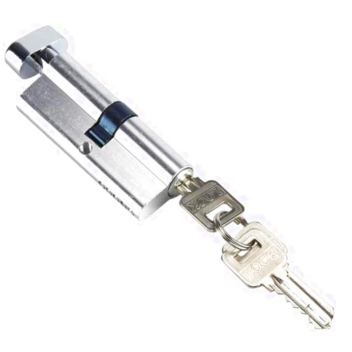 DEIHGE Lock Cylinder Puller Quickly Pulls Out Aluminum Alloy Door Handle Lock Cylinder Front Back Lever Latch Home Security with Keys Solid Square Tongue Interior Home Lock Security Lock