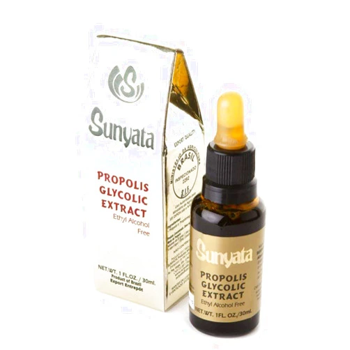 PONLEE Sunyata Brazilian Golden Bee Propolis Extract, Alcohol Free (30 ml)