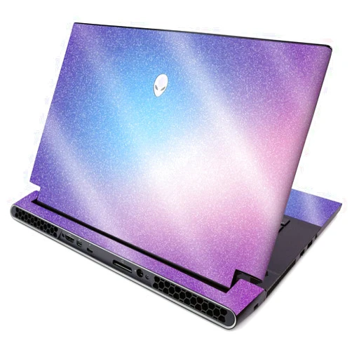 MIGHTY SKINS MightySkins Glossy Glitter Skin Compatible with Alienware m15 R2 (2019) - Royal Haze | Protective, Durable High-Gloss Glitter Finish | Easy to Apply, Remove, and Change Styles | Made in The USA