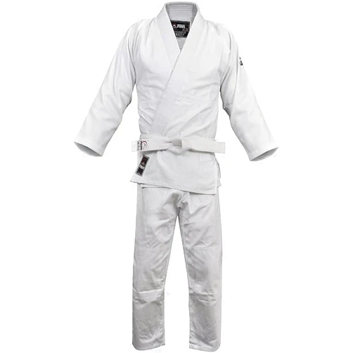 Fuji Single Weave Judo Gi Uniform - Kids & Adults Cotton Training Gi for Judo and Karate