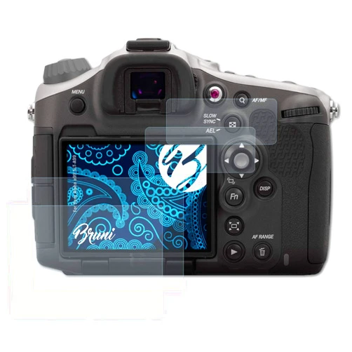 Bruni Screen Protector compatible with Sony Alpha a99 SLT-A99 Protector Film, crystal clear Protective Film (Set of 2)