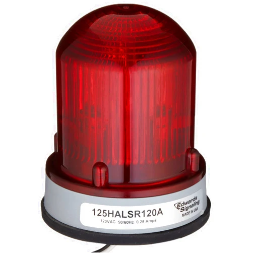 Edwards-Signaling Edwards Signaling 125HALSR120A 125 Red Steady, Halogen, 120VA