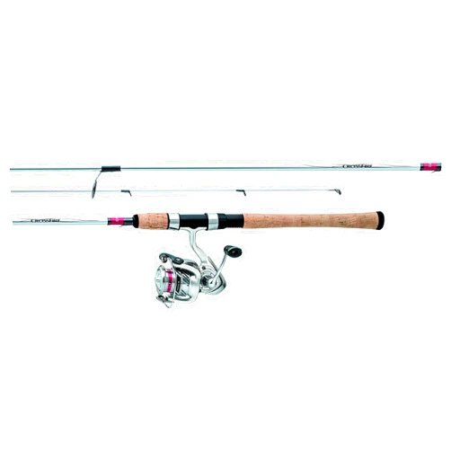 Daiwa Crossfire LT Spinning Combo 6ft Medium Light 2 Piece, CFLT20G602ML, Silver