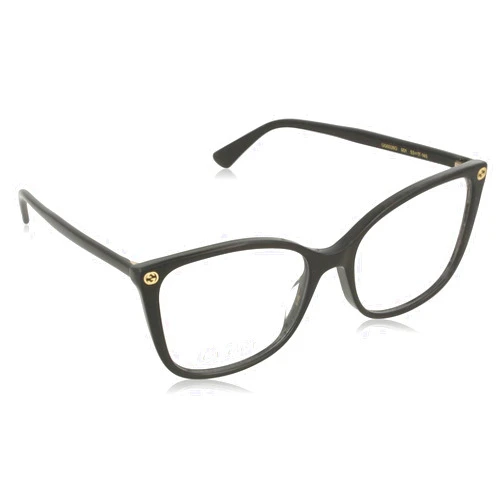 Gucci Eyeglasses Gucci GG 0026 O- 001 BLACK /, 53-17-140