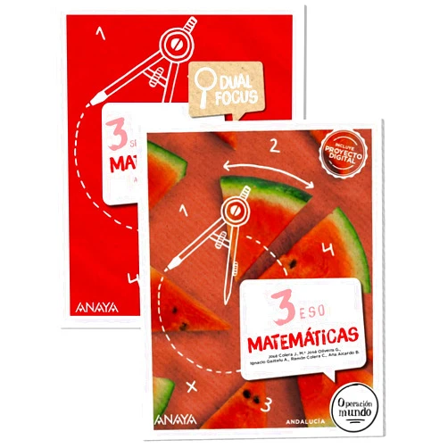 José Colera Jiménez,Ignacio Gaztelu Albero,Mª José Oliveira González,Ramón Colera Cañas,Ana Aicardo B. Matemáticas 3. + Dual Focus
