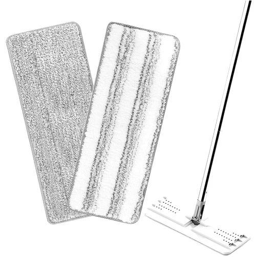 Yicotira Mop Replacement Pads Compatible with JOYMOOP Flat Mop or Mop Bucket Set - Microfiber Flat Mop Pads for All 13