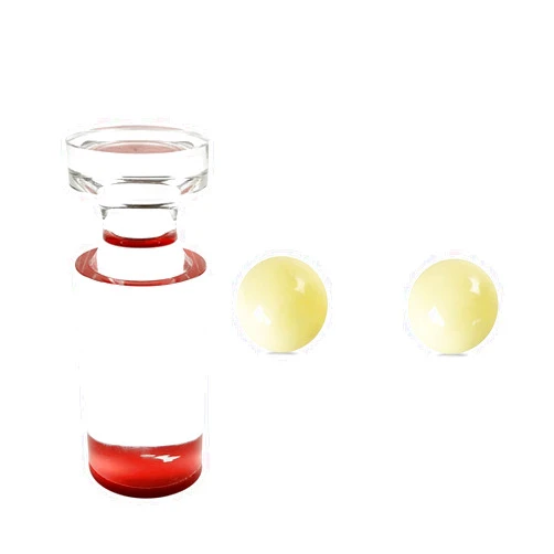 Yuanhe Roulette Marker Balls Set - Flat Top Acrylic Win Marker with 2 Roulette Wheel Table replacement Balls Pills,Poker Roulette Accessories for Casino Games