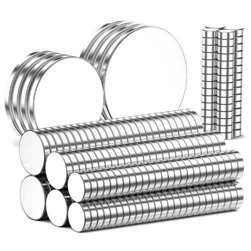 Grtard Round Neodymium Magnet Small Magnets, 5 Different Size 70 Pcs Disc Magnets for Crafts, Rare Earth Magnet Small Refrigerator Magnets Whiteboard Magnets for Home, Kitchen, Office, School
