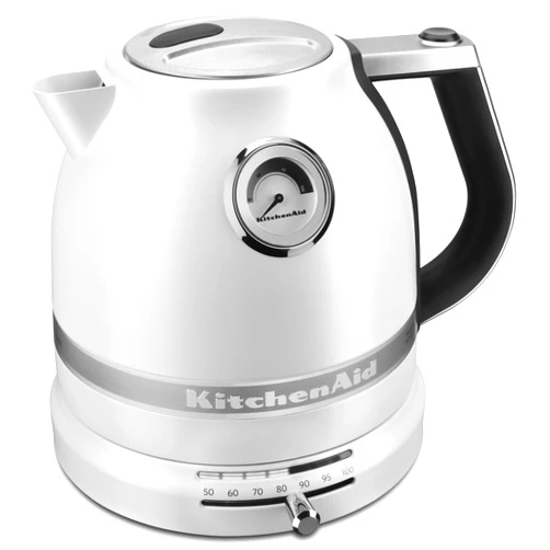 KitchenAid 1.5 L Pro Line Series Electric Kettle,KEK1522, Frosted Pearl White