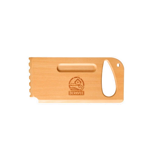 Berkvee Premium Natural Wooden Grill Scraper