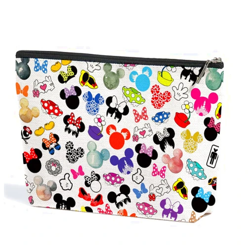 ZHAMEN Cute Cartoon Mouse Makeup Bag Animal Lovers Gifts for Women Female Her Teen Daughter Cousin Best Friend Sister BFF Magic Mouse Stuff Cosmetic Bag Wizard Gifts Mothers Nurse Day Graduation Birthday