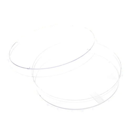 Celltreat 229697 Petri Dish, Slippable, Sterile, 100 mm x 15 mm, 25 per Bag, Clear (Pack of 500)
