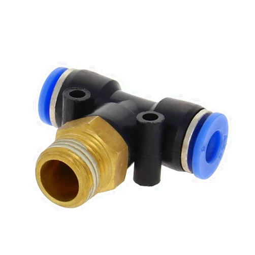 Othmro Plastic Tee Push to Connect Tube Fittings 6mm or 0.24