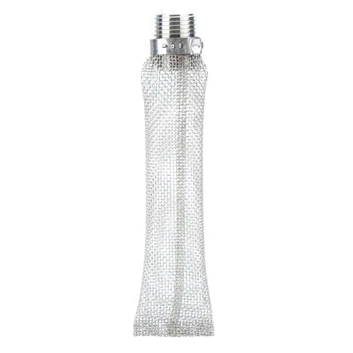 Yosoo Stainless Steel Beer Filter, 1/2 Inch Npt Beer Screen Mesh Filter For Home Brew Beer Kettle Mash Tun (6 inch)