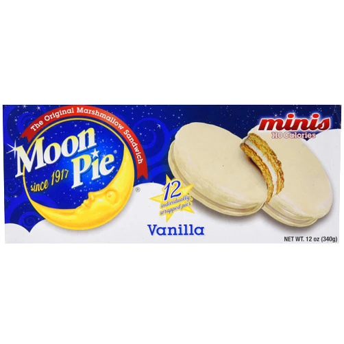 MoonPie Mini Moon Pies 12ct Box (Pack of 1) (Vanilla)