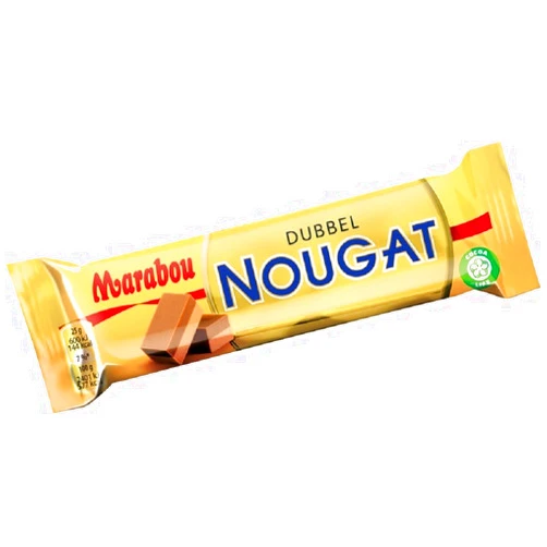 Marabou 4 Bars x 50g of Marabou Dubbel Nougat - Double Nougat - Original - Swedish - Milk Chocolate