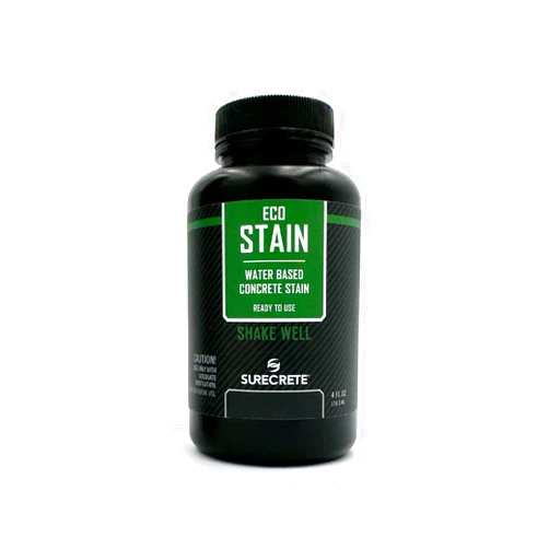 Surecrete Eco Stain Water-Based Stain for Concrete - 4 oz Tester - White