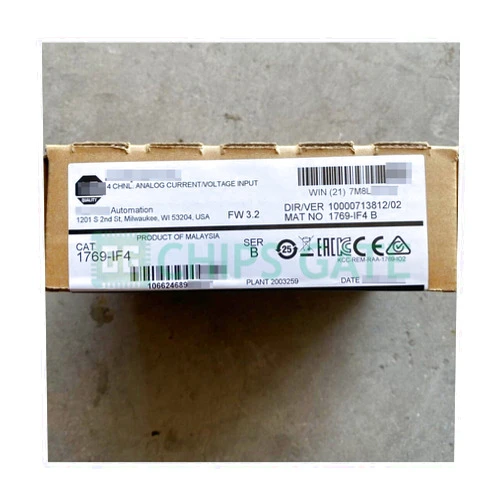 CG CHIPS GATE New in Box 1769-IF4 1769-IF4 4CH Analog Input Module 1769IF4