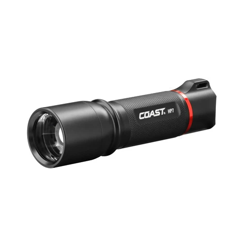 COAST® HP7 730 Lumen Focusing LED Flashlight with SLIDE FOCUS® and BEAM LOCK®, Black