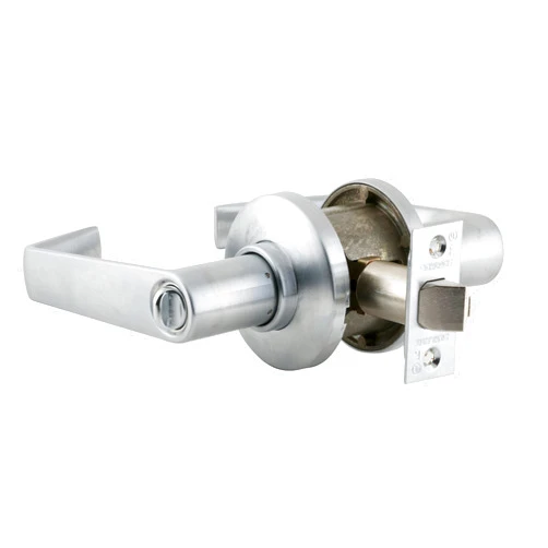 Schlage S80PD SAT 626 16-203 10-001 KD C Tubular Lock, Storeroom Function, Saturn Design, Satin Chrome Finish