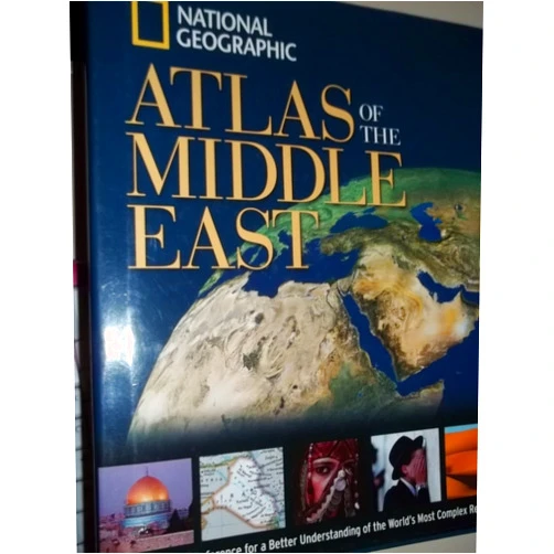 By National Geographic Society (Author) Atlas of the Middle East (Deluxe Edition)