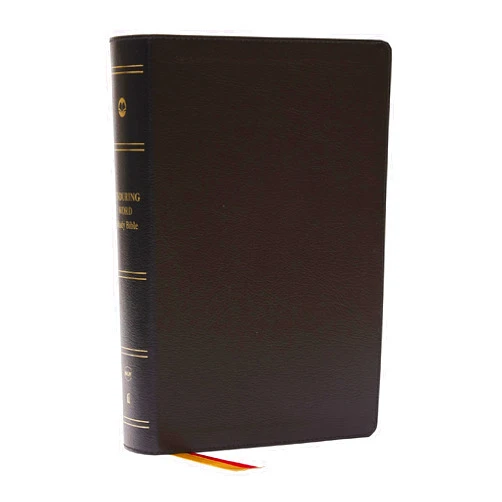 By Thomas Nelson (Author), David Guzik (Editor) Enduring Word Study Bible: Pastoral Commentary from Every Chapter of the Bible (NKJV, Black Bonded Leather, Red Letter, Comfort Print)