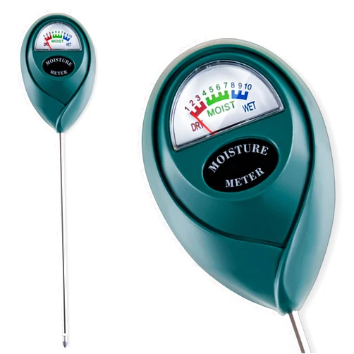 Tennedriv Green Soil Moisture Meter for House Plants, Plant Water Meter,Plant Moisture Meter for House Plants and Outdoor Plants, No Batteries Required (Green)