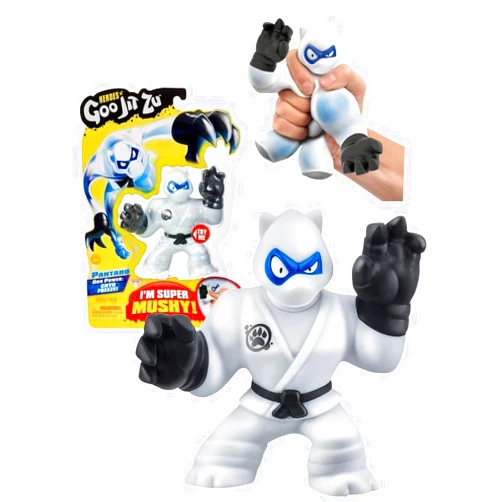 Letunis Heroes of Goo JIT Zu - Series 1 - Pantaro The Panther Super Mushy Stretchy Fun for Kids Stretch Figure
