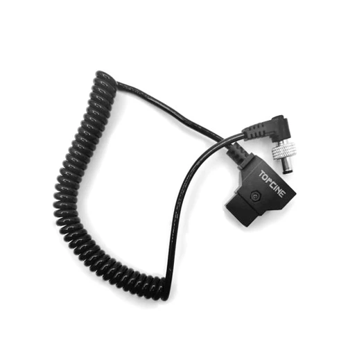 TOPCINE D-Tap to Locking DC 5.5x2.5mm Monitor Power Cable 12V Compatible for Sony PIX-E7 PIX-E5 Atomos Ninja V/Shogun, Ikan DJI Monitor, Hollyland Mars 400s Smallhd Indie 7 Aputure LED Lights and more