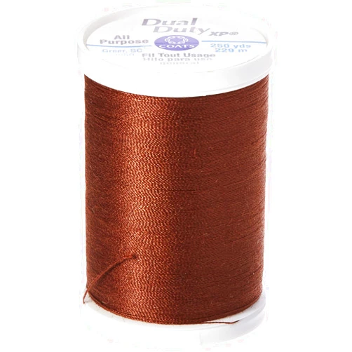 Coats Thread & Zippers S910-8890 Dual Duty XP General Purpose Thread, 250-Yard, Dark Brown