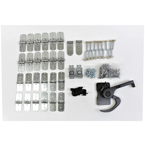 Todco 46 Pack Todco Roll Up Door Style Trailer Door Hardware Repair Kit + Lock & Keeper + Hinges + 1