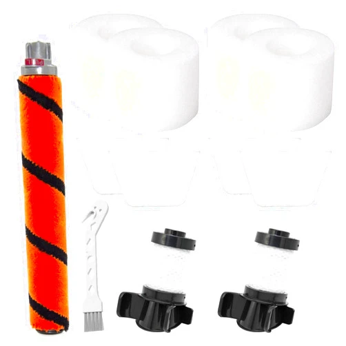 Lemige 2 Vacuum Filters + 4 Foam Felt Filters + 1 Brush Compatible with Shark IONFlex DuoClean IF100 X30 X40 F60 F80 IF200 IF201 IF202 IF205 IF251 IF252 IF281 IF282 IF285 UF280 IC205, XPREMF100 XPSTMF100