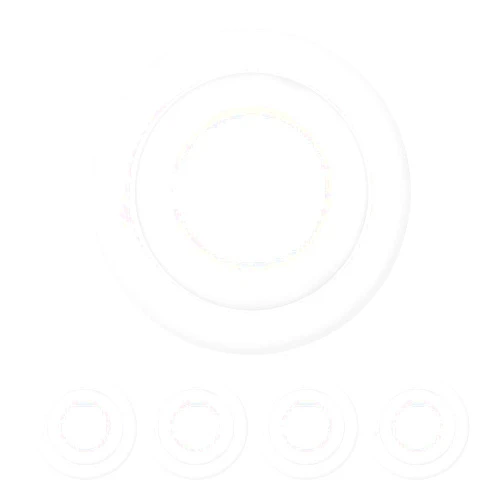 Parmida LED Technologies PARMIDA (4 Pack) 5/6 Inch Dimmable LED Disk Light Surface Flush Mount 15W, UL Listed, Recessed Retrofit Ceiling Disc Lights, Energy Star, Installs into Junction Box Or Recessed Can, 1050lm - 5000K