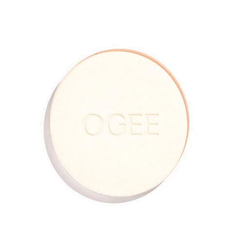 Ogee Sculpted Skin-Perfecting Makeup Setting Powder - Dune - FULL SET (Case & Refill) - Lightweight Powder Foundation Made with 70% Organic Ingredients