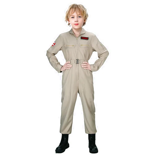 LINKOM Kids Ghost Hunt Costume Child's Afterlife Movie Costume Jumpsuit Boys Girls Halloween Cosplay Outfits