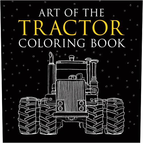 Lee Klancher Art of the Tractor Coloring Book