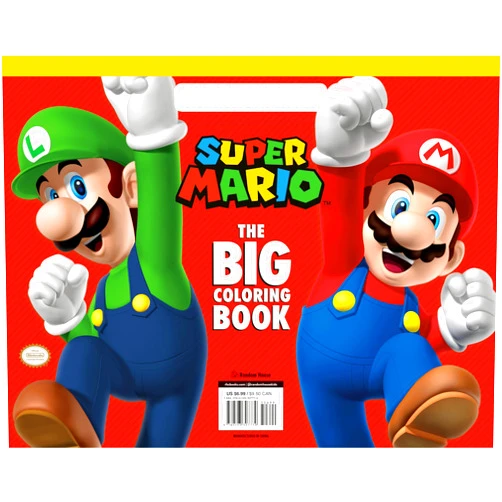 Random House Super Mario: The Big Coloring Book (Nintendo®)