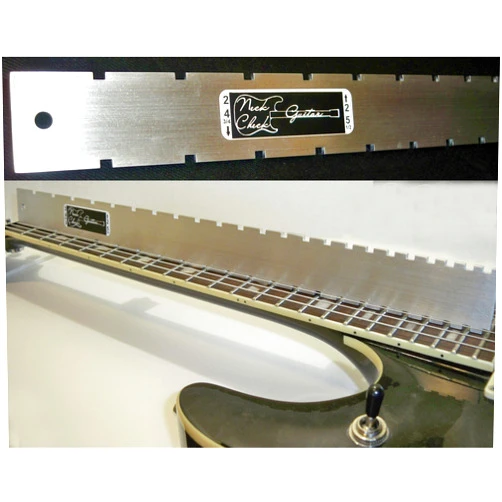 Neck Check Guitar Tools MADE IN USA Guitar Neck Straight Edge (Notched) Luthier Tool. Fits Fender/Gibson & Most Electrics