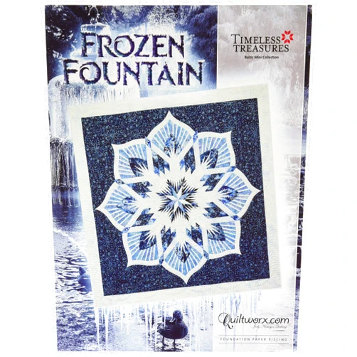 Quiltworx - Judy Niemeyer Quilting Frozen Fountain Pattern, None