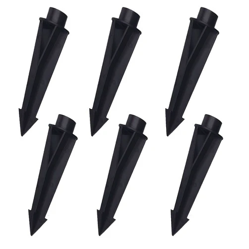 Cheopha Ground Stake 1/2 NPT Female Thread (0.84'' Hole Diameters) Heavy Duty ABS Stake 8.48