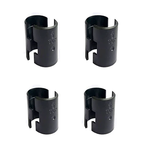 WAFJAMF Wire Shelf Clips Shelving Sleeves - 8 Pack Shelf Lock Clips for 1