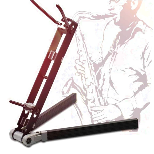 Naroote Tenor Sax Stand, Foldable Alto Saxophone Stands Baritone Saxophone Stand Alto Sax Holder Stand Tenor Saxophone Bracket Stand for the Alto Saxophone.