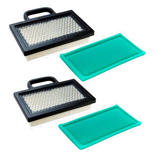 HEYZLASS 2Pack 499486S 698754 Air Filter with Pre Cleaner - Compatible with Briggs and Stratton 18-26 HP Intek V-Twins Engine John Deere Husqvarna Lawn Mower Tractor