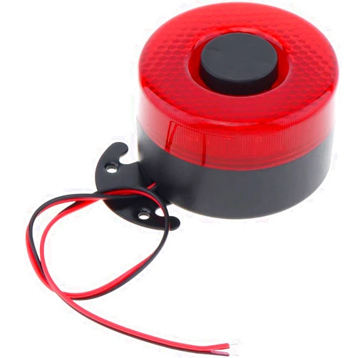 DriSentri Car Back-up Alarm, 12V/24V 105dB Reverse Beeper Backup Alarm Vehicle Auto Back Up Horn Car Reverse Alarm Buzzer Siren with Light