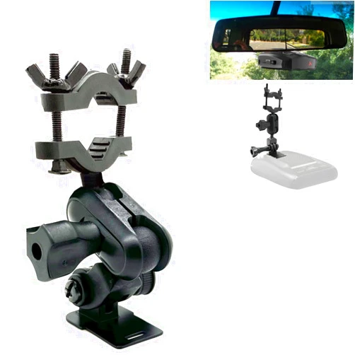 Accessory Basics Car Rear View Mirror Radar Detector Mount for Escort Max/Max 2 / Max II *Require 1