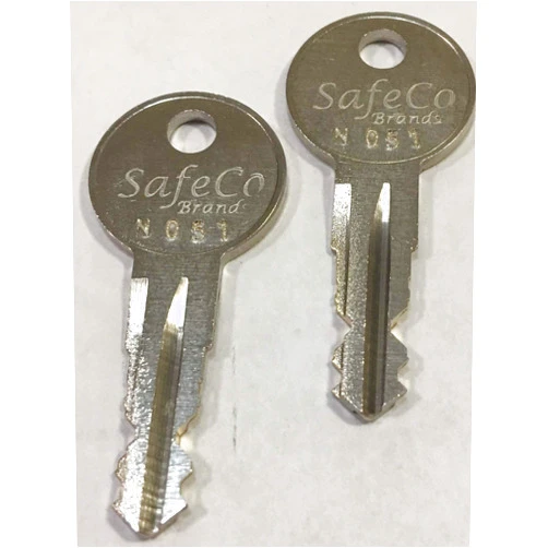Ilco 2 Cut Keys for Thule Roof Rack Lock Ski Rack Bicycle Hauler Kayak Carrier Boat. for Locks Stamped from N151 to N200 Just Check Your Locks and Match Your Number. (N200)