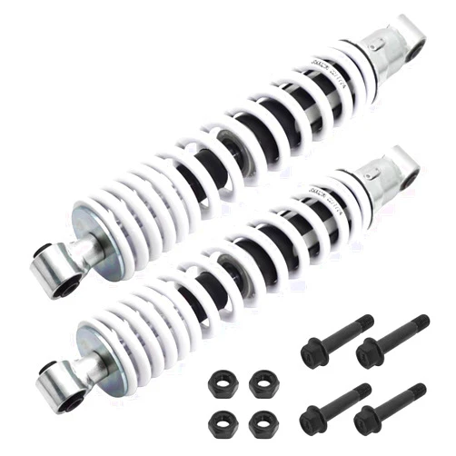 M MATI Front Shock Absorber With Self-Locking Nut for Yamaha Banshee 350 YFZ350 1987-2006, MPN# 3GG-23350-20-36 3GG-23350-20-P0 3GG-23350-10-P1 2 Pcs Adjustable Front Left Right Shocks Absorber